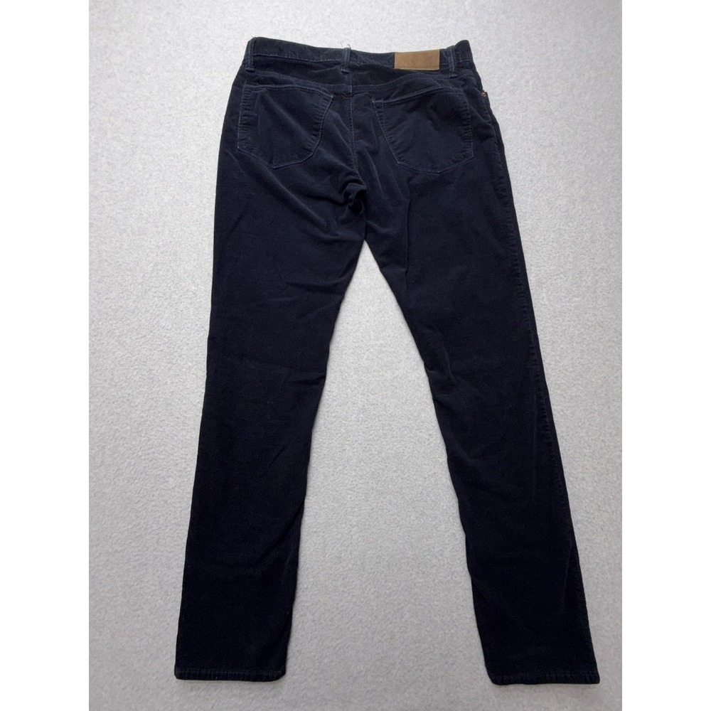 Todd Snyder Corduroy Pants Mens 32x33 Navy Stretch 5 Pocket Chino Casual - Picture 9 of 10